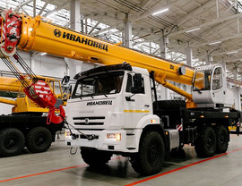 Автокран КС-45717К-3М (стрела 24 м)